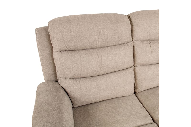 Mimi Reclinersoffa 2-sits 153x93x102 cm Ljusgrå Bok - Reclinersoffor & Biosoffor