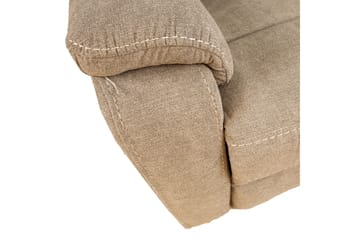 Mimi Reclinersoffa 2-sits 153x93x102 cm Ljusgrå Bok - Möbler - Vardagsrum - Soffor - Reclinersoffor & Biosoffor