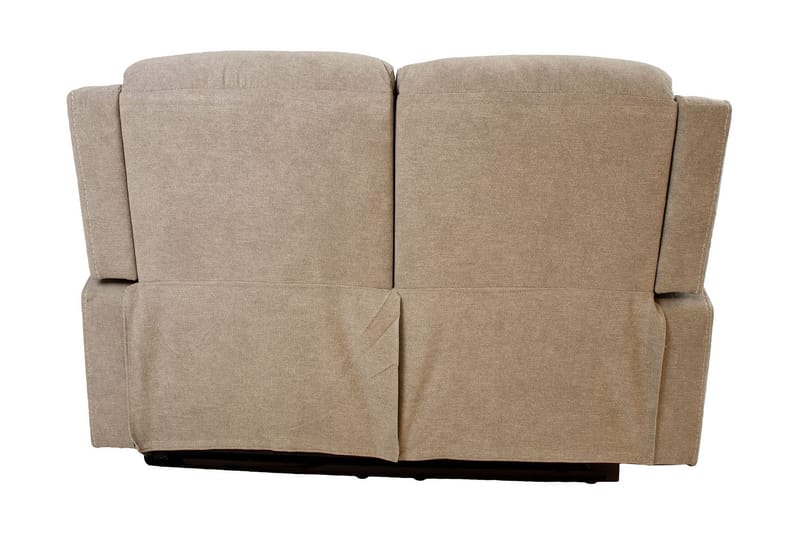 Mimi Reclinersoffa 2-sits 153x93x102 cm Ljusgrå Bok - Möbler - Vardagsrum - Soffor - Reclinersoffor & Biosoffor
