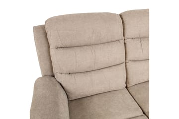 Mimi Reclinersoffa 2-sits 153x93x102 cm Ljusgrå Bok - Möbler - Vardagsrum - Soffor - Reclinersoffor & Biosoffor