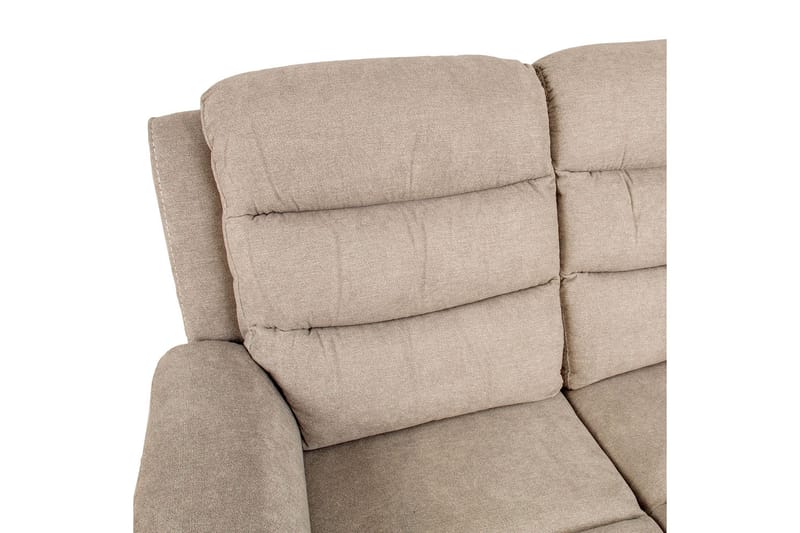Mimi Reclinersoffa 2-sits 153x93x102 cm Ljusgrå Bok - Möbler - Vardagsrum - Soffor - Reclinersoffor & Biosoffor