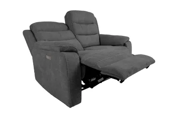 Mimi Reclinersoffa 2-sits 153x93xk102 cm Grå - Möbler - Vardagsrum - Soffor - Reclinersoffor & Biosoffor
