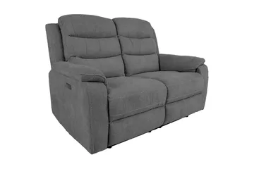 Mimi Reclinersoffa 2-sits 153x93xk102 cm Grå - Möbler - Vardagsrum - Soffor - Reclinersoffor & Biosoffor