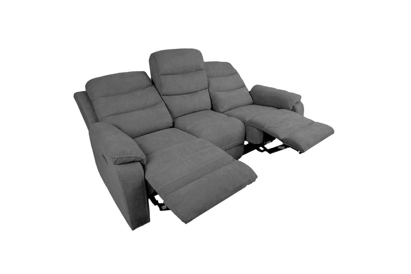 Mimi Reclinersoffa 3-sits Grå - Möbler - Vardagsrum - Soffor - Reclinersoffor & Biosoffor