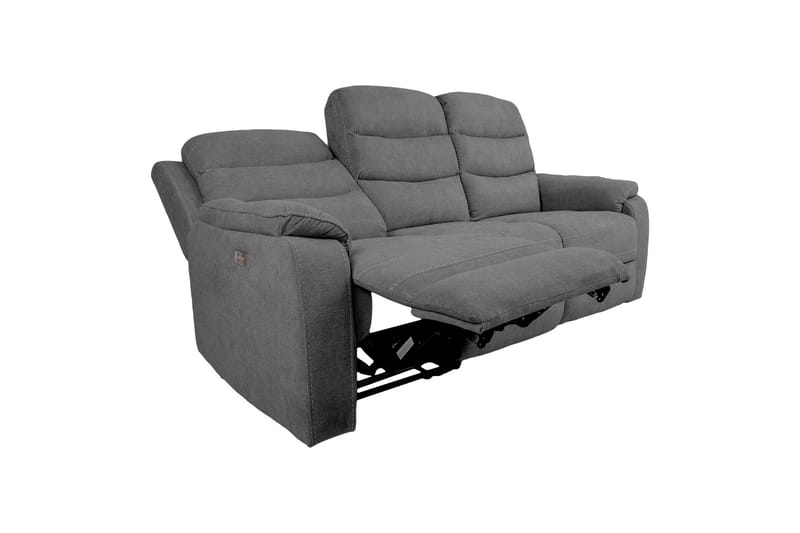 Mimi Reclinersoffa 3-sits Grå - Möbler - Vardagsrum - Soffor - Reclinersoffor & Biosoffor