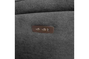 Mimi Reclinersoffa 3-sits Grå - Möbler - Vardagsrum - Soffor - Reclinersoffor & Biosoffor