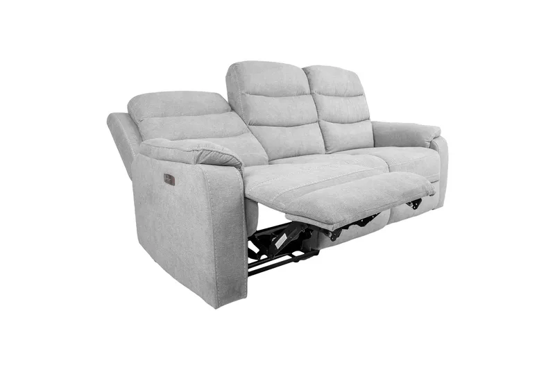 Mimi Reclinersoffa 3-sits Ljusgrå - Möbler - Vardagsrum - Soffor - Reclinersoffor & Biosoffor