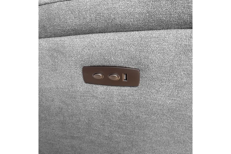 Mimi Reclinersoffa 3-sits Ljusgrå - Möbler - Vardagsrum - Soffor - Reclinersoffor & Biosoffor