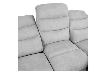 Mimi Reclinersoffa 3-sits Ljusgrå - Möbler - Vardagsrum - Soffor - Reclinersoffor & Biosoffor