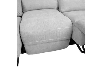 Mimi Reclinersoffa 3-sits Ljusgrå - Möbler - Vardagsrum - Soffor - Reclinersoffor & Biosoffor