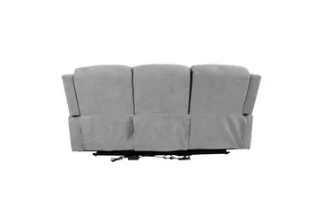 Mimi Reclinersoffa 3-sits Ljusgrå - Möbler - Vardagsrum - Soffor - Reclinersoffor & Biosoffor