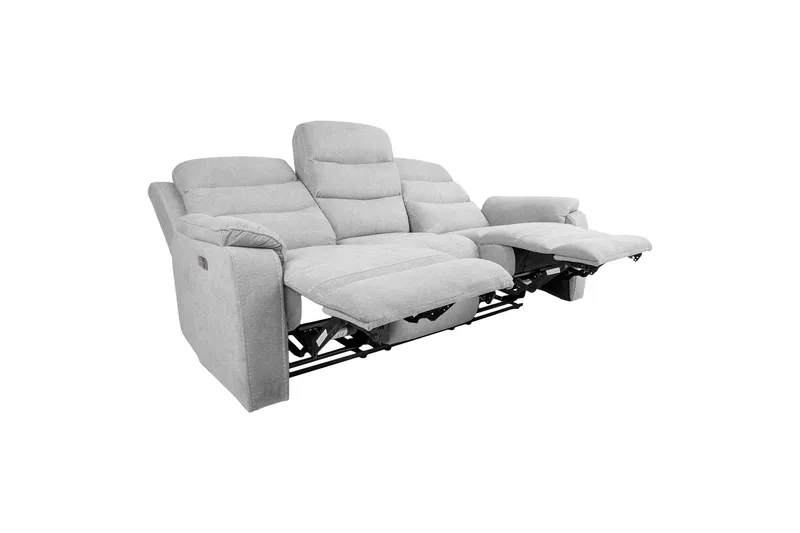 Mimi Reclinersoffa 3-sits Ljusgrå - Möbler - Vardagsrum - Soffor - Reclinersoffor & Biosoffor