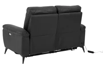 Ranas 2-sits Hörnreclinersoffa Elektrisk - Grå/Svart - Möbler - Vardagsrum - Soffor - Reclinersoffor & Biosoffor