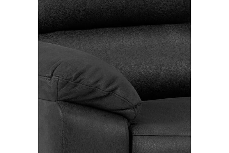 Ranas 2-sits Hörnreclinersoffa Elektrisk - Grå/Svart - Möbler - Vardagsrum - Soffor - Reclinersoffor & Biosoffor