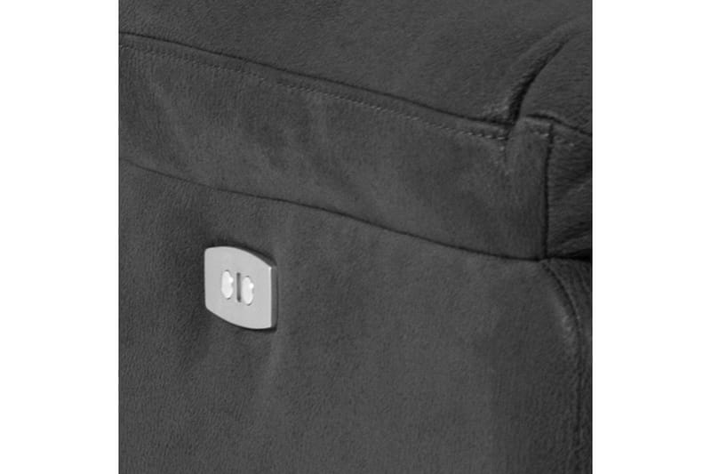 Ranas 2-sits Hörnreclinersoffa Elektrisk - Grå/Svart - Möbler - Vardagsrum - Soffor - Reclinersoffor & Biosoffor