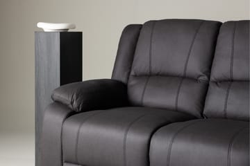 Reclinersoffa med hörn Comfort Living Singapore Reclinersoffa 3 sits Konstläder Black - Möbler - Vardagsrum - Soffor - Reclinersoffor & Biosoffor