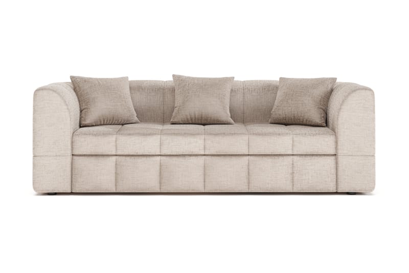 Bjorsund 3-sits Soffa - Beige - Möbler - Vardagsrum - Soffor - 3-sits soffor