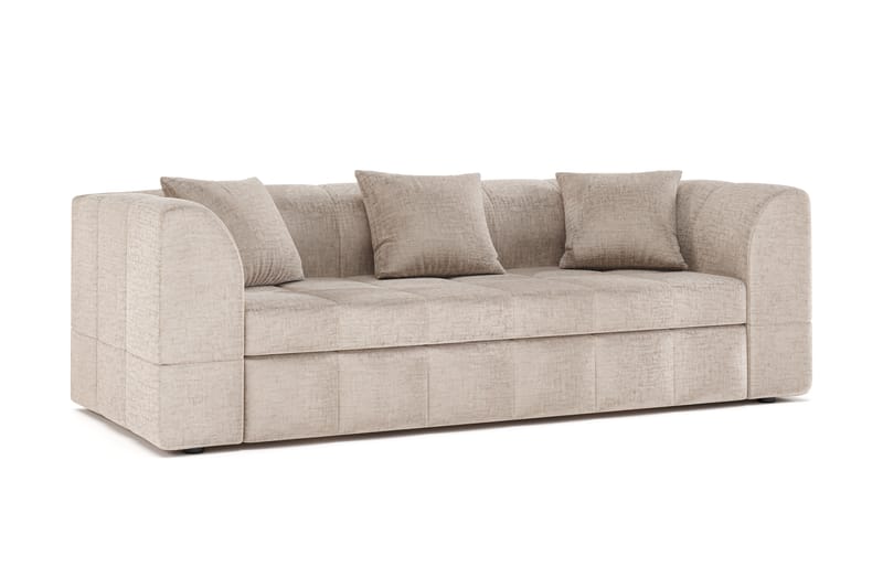 Bjorsund 3-sits Soffa - Beige - Möbler - Vardagsrum - Soffor - 3-sits soffor