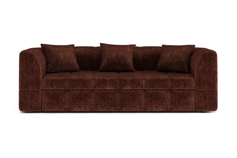 Bjorsund 3-sits Soffa - Brun - Möbler - Vardagsrum - Soffor - 3-sits soffor