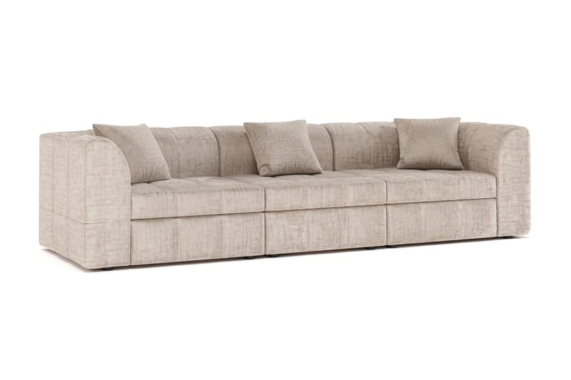 Bjorsund 4-sits Soffa - Beige - Möbler - Vardagsrum - Soffor - 4-sits soffor