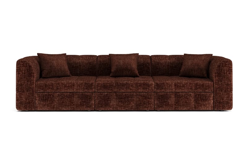 Bjorsund 4-sits Soffa - Brun - Möbler - Vardagsrum - Soffor - 4-sits soffor