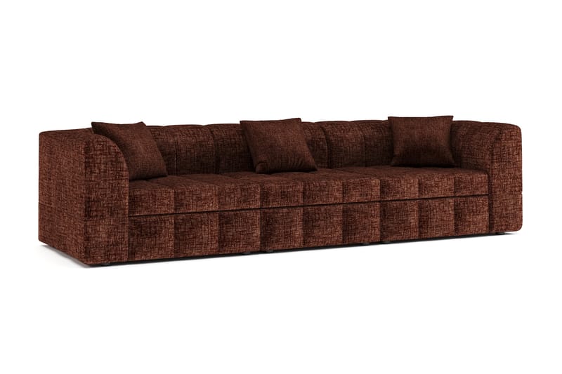Bjorsund 4-sits Soffa - Brun - Möbler - Vardagsrum - Soffor - 4-sits soffor