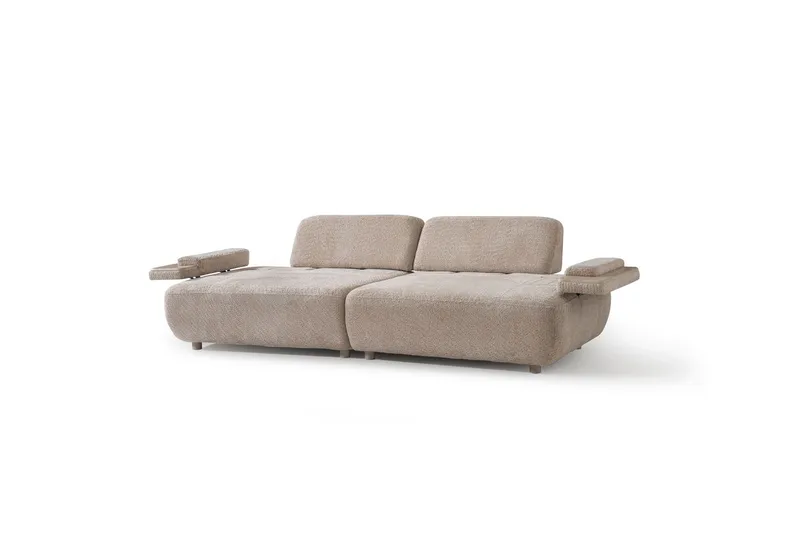 Bonavista 3-sits Soffa Bouclet - Beige - Möbler - Vardagsrum - Soffor - 3-sits soffor