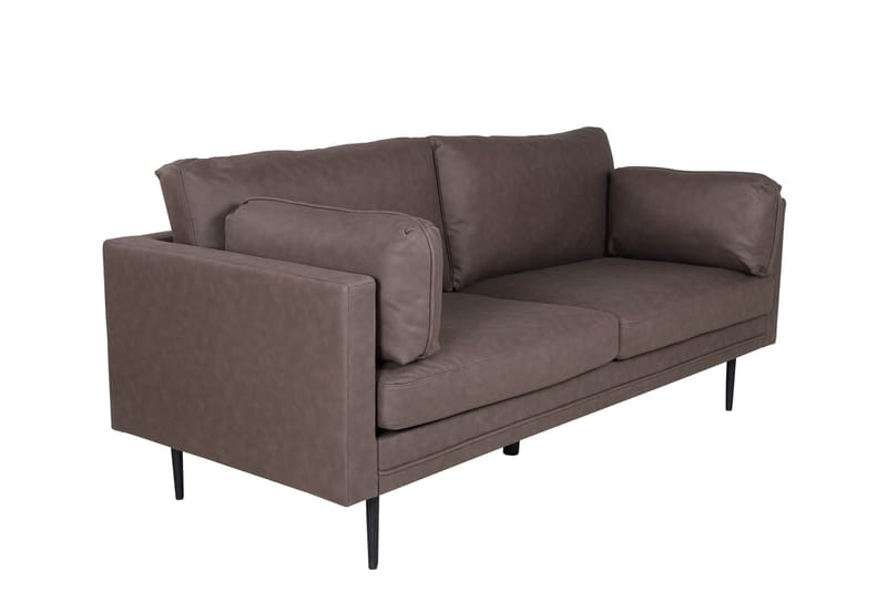 Boom 2-sits Soffa - Brun - Möbler - Vardagsrum - Soffor - Skinnsoffor