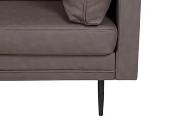 Boom 2-sits Soffa - Brun - Möbler - Vardagsrum - Soffor - Skinnsoffor
