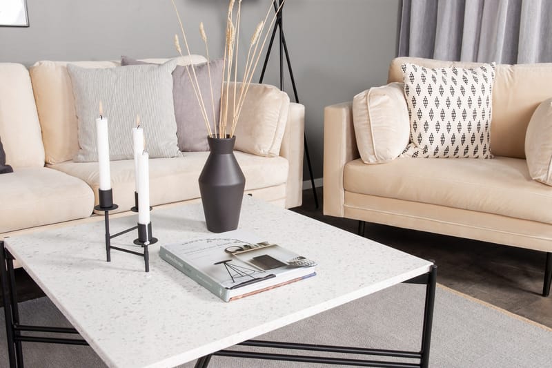 Boom 3-sits Soffa - Beige - Möbler - Vardagsrum - Soffor - Sammetssoffor