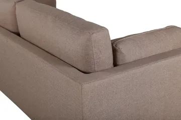 Boom 3-sits Soffa i Tyg - Brun - Möbler - Vardagsrum - Soffor - 3-sits soffor