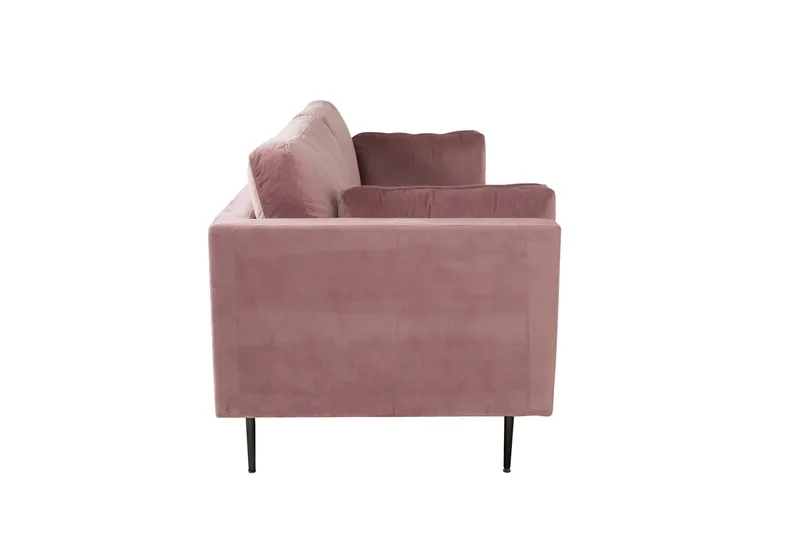 Boom 3-sits Soffa - Rosa - Möbler - Vardagsrum - Soffor - Sammetssoffor