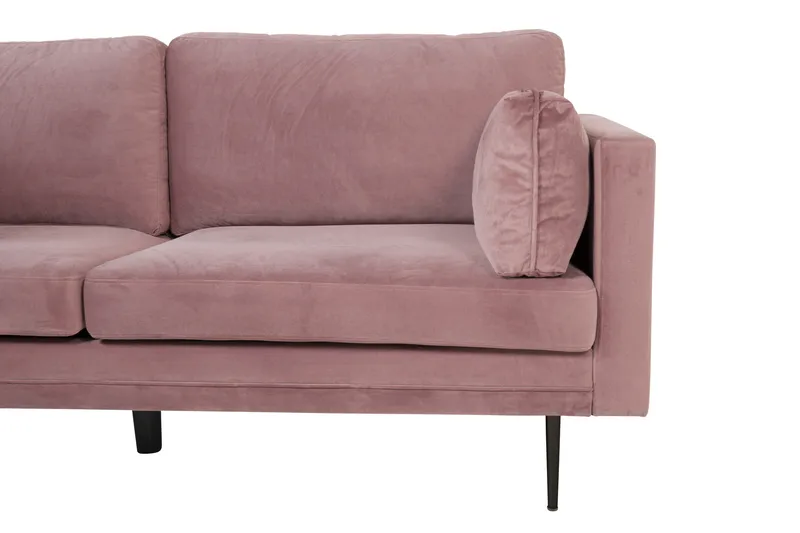 Boom 3-sits Soffa - Rosa - Möbler - Vardagsrum - Soffor - Sammetssoffor