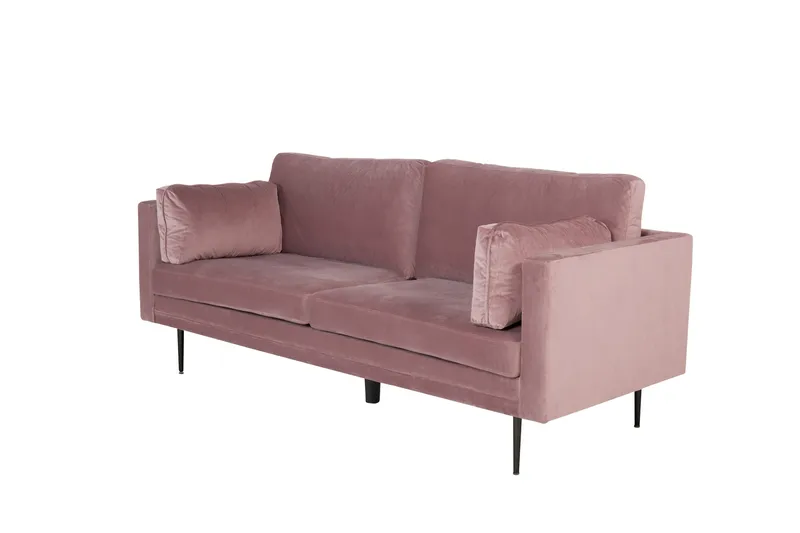 Boom 3-sits Soffa - Rosa - Möbler - Vardagsrum - Soffor - Sammetssoffor