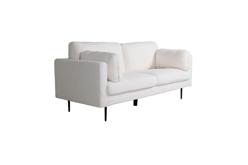 Boom 3-sits Soffa Teddy - Vit - Möbler - Vardagsrum - Soffor - 3-sits soffor