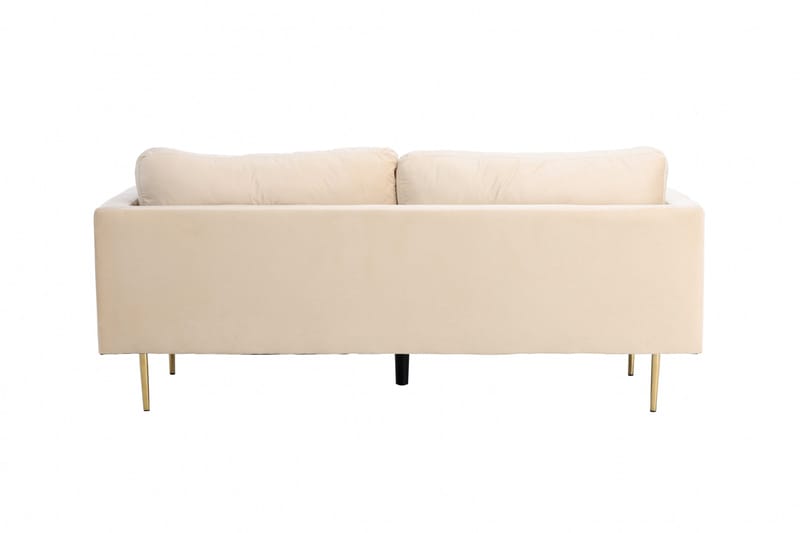Boom Sammetssoffa 3-sits - Beige - Möbler - Vardagsrum - Soffor - Sammetssoffor