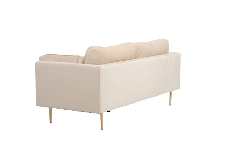 Boom Sammetssoffa 3-sits - Beige - Möbler - Vardagsrum - Soffor - Sammetssoffor