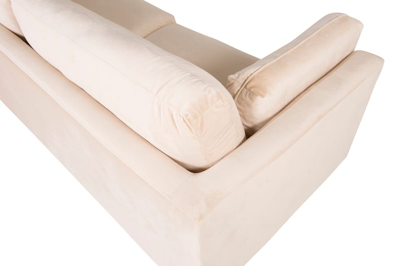 Boom Sammetssoffa 3-sits - Beige - Möbler - Vardagsrum - Soffor - Sammetssoffor