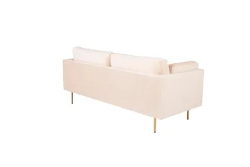 Boom Sammetssoffa 3-sits - Beige - Möbler - Vardagsrum - Soffor - Sammetssoffor