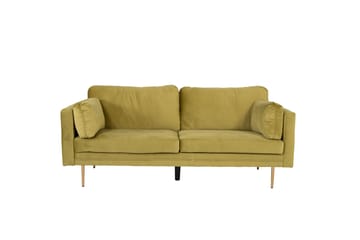 Boom Sammetssoffa 3-sits - Grön - Möbler - Vardagsrum - Soffor - Sammetssoffor