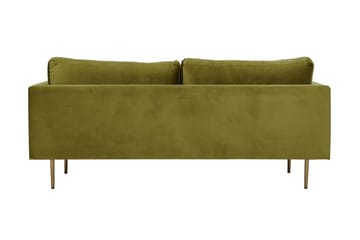 Boom Sammetssoffa 3-sits - Grön - Möbler - Vardagsrum - Soffor - Sammetssoffor