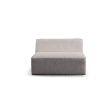 Branorin 5-sits Hörnsoffa med Divan - Brun/Vit - Möbler - Vardagsrum - Soffor - Modulsoffor - Komplett modulsoffa