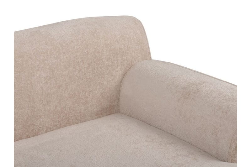 Bree Hörnsoffa 3-sits - Beige/Ljust trä - Möbler - Vardagsrum - Bäddsoffor - Hörnbäddsoffa
