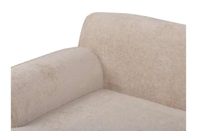 Bree Hörnsoffa 3-sits - Beige/Ljust trä - Möbler - Vardagsrum - Bäddsoffor - Hörnbäddsoffa