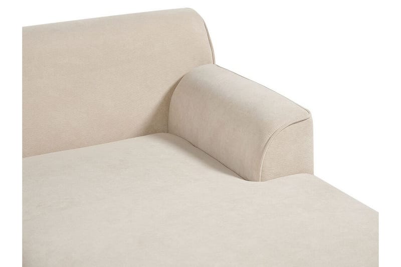 Bree Hörnsoffa 3-sits - Beige/Ljust trä - Möbler - Vardagsrum - Bäddsoffor - Hörnbäddsoffa