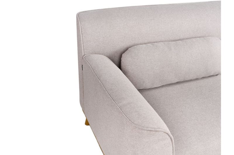 Bree Hörnsoffa 3-sits - Grå/Ljust trä - Möbler - Vardagsrum - Bäddsoffor - Hörnbäddsoffa