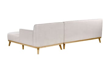 Bree Hörnsoffa 3-sits - Grå/Ljust trä - Möbler - Vardagsrum - Bäddsoffor - Bäddsoffa divan