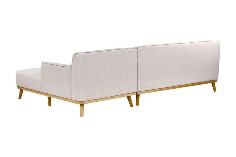 Bree Hörnsoffa 3-sits - Grå/Ljust trä - M öbler - Vardagsrum - Bäddsoffor - Hörnbäddsoffa