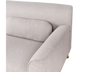Bree Hörnsoffa 3-sits - Grå/Ljust trä - Möbler - Vardagsrum - Bäddsoffor - Bäddsoffa divan