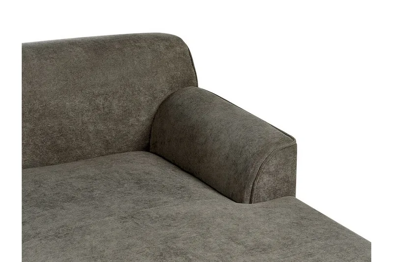 Bree Hörnsoffa 3-sits - Grön/Ljust trä - Möbler - Vardagsrum - Bäddsoffor - Hörnbäddsoffa